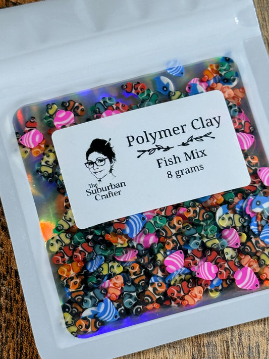 Polymer Clay Fish Mix