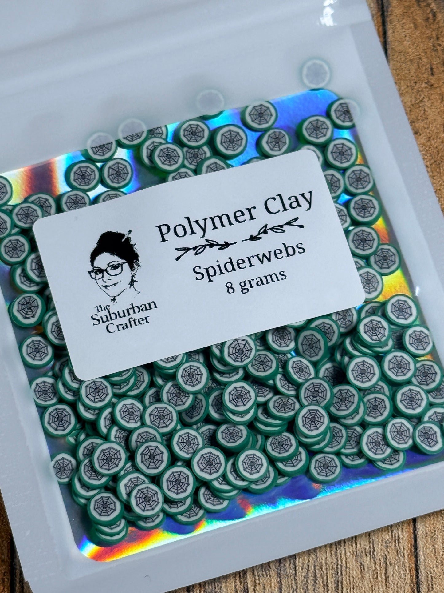Polymer Clay Spiderwebs