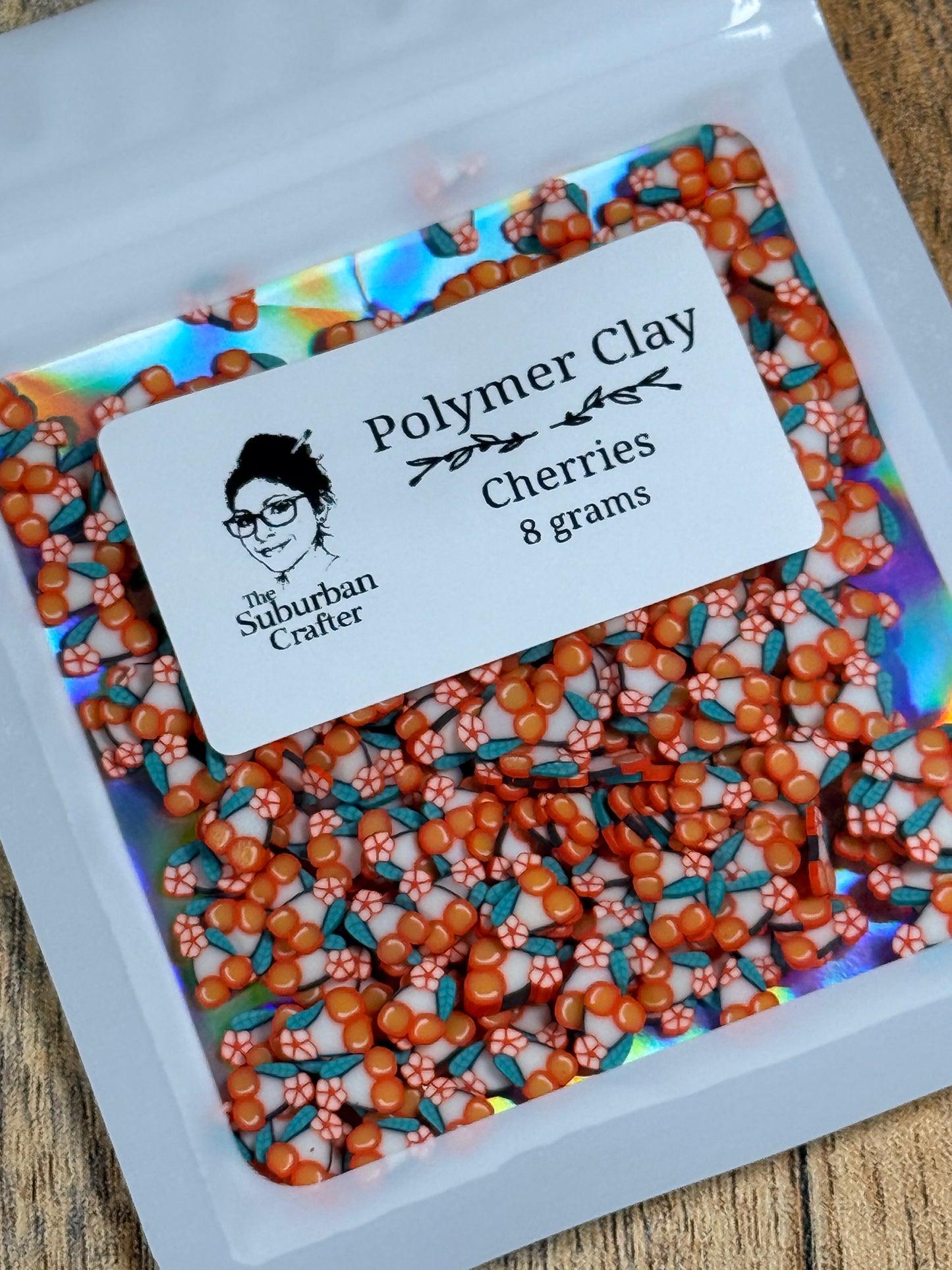 Polymer Clay Cherries