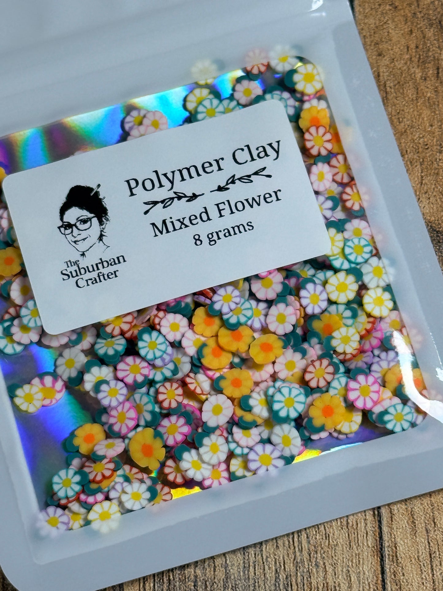 Polymer Clay Mixed Flowers