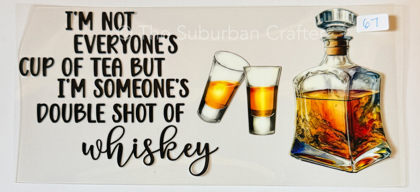 UV DTF Whiskey