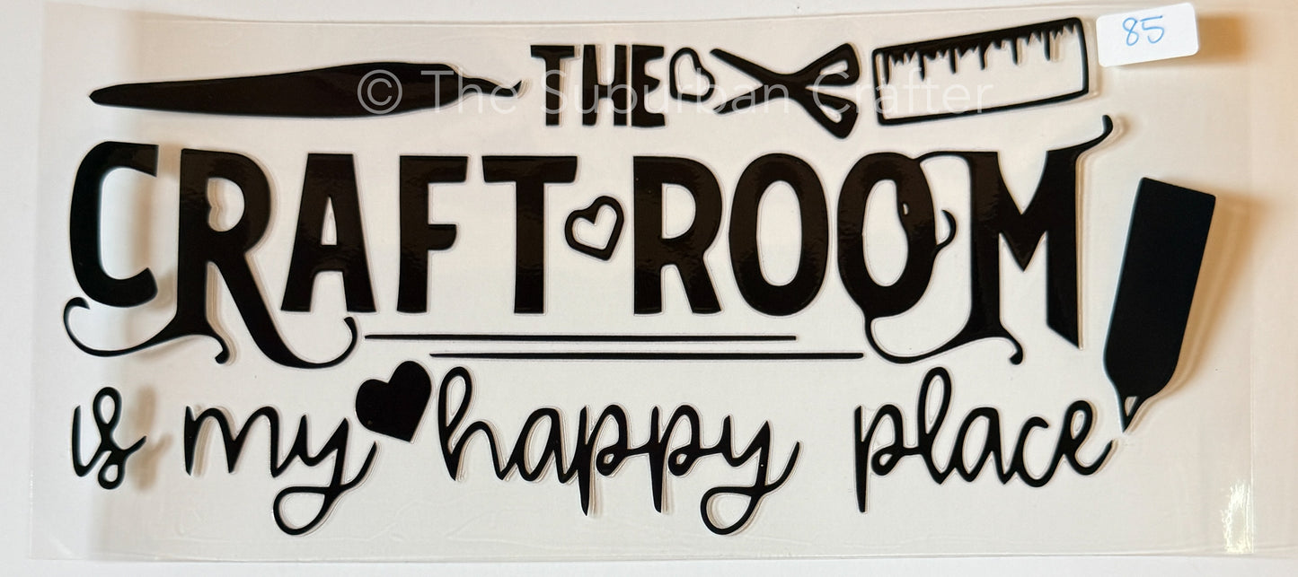 UV DTF Craft room
