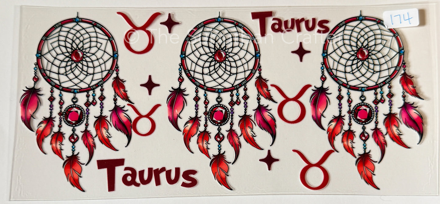 UV DTF Dreamcatcher Taurus