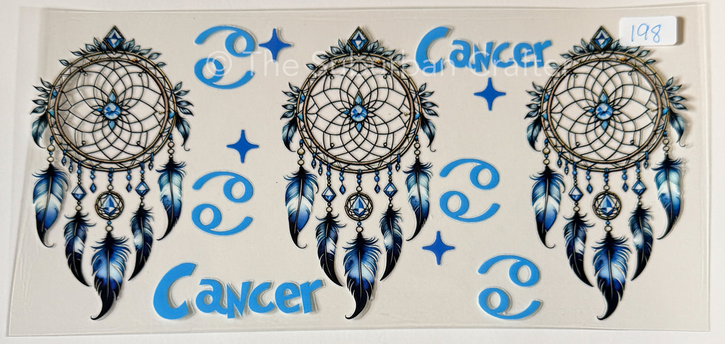 UV DTF Dreamcatcher Cancer
