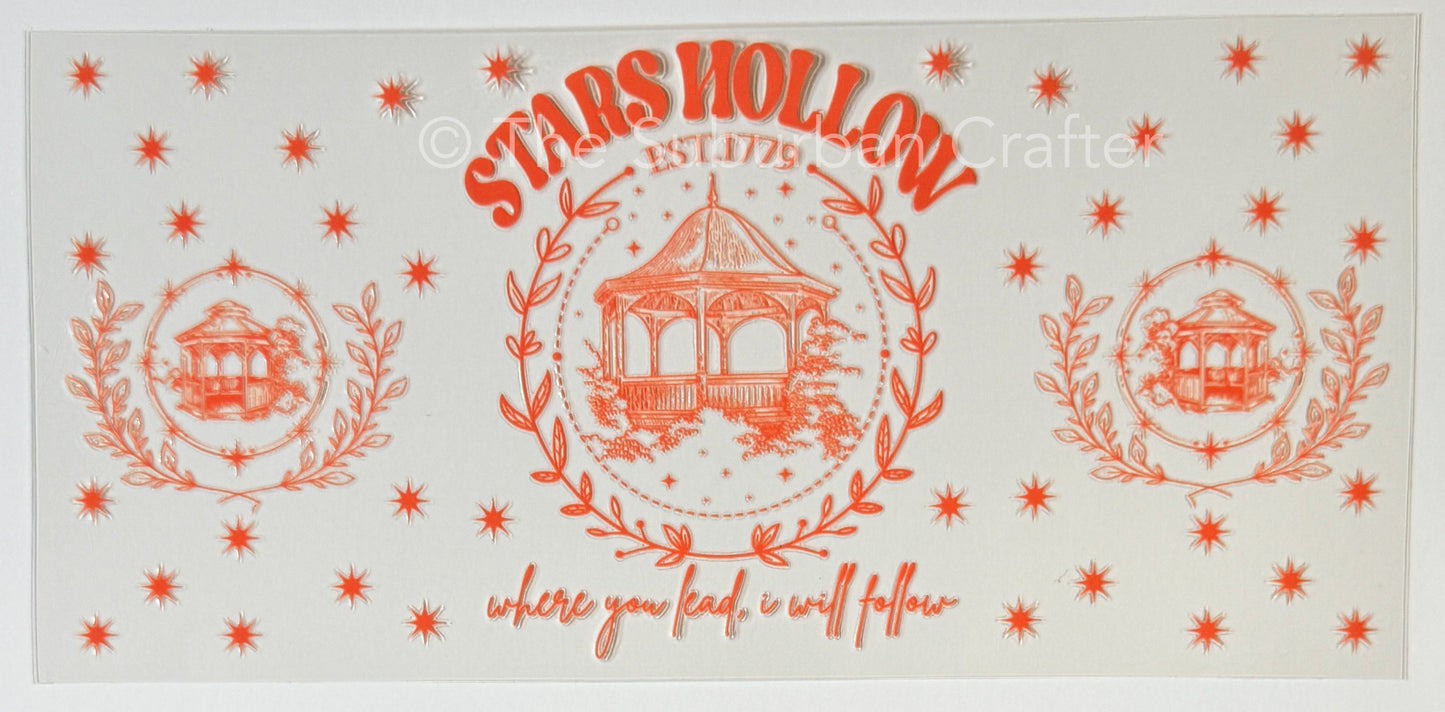 UV DTF Stars Hollow