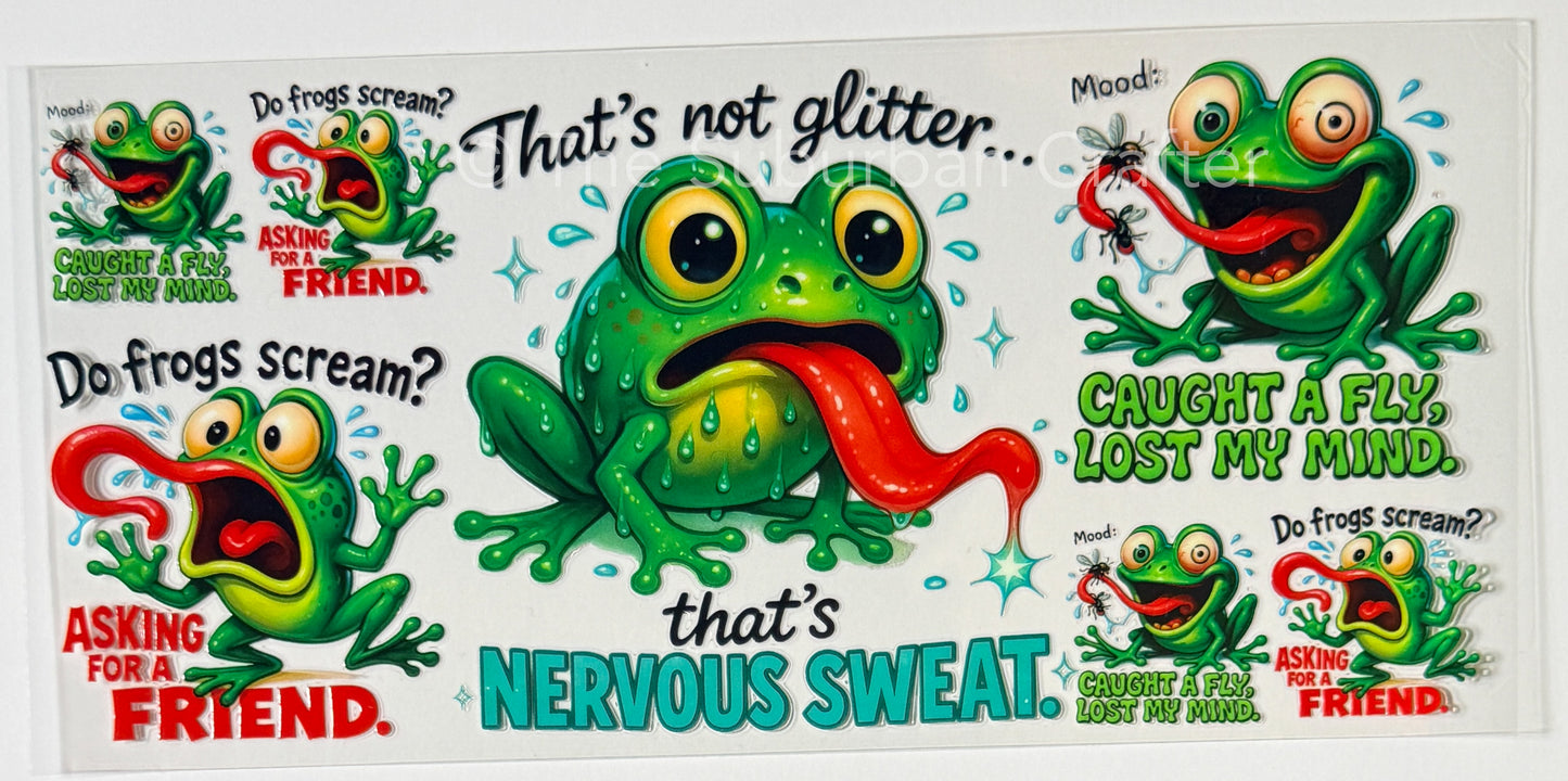 UV DTF Nervous sweat