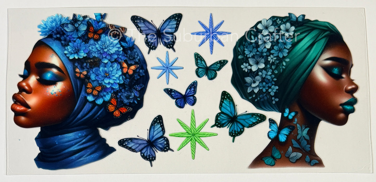 UV DTF Beautiful black women