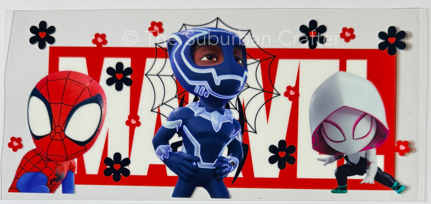 UV DTF Super heroes