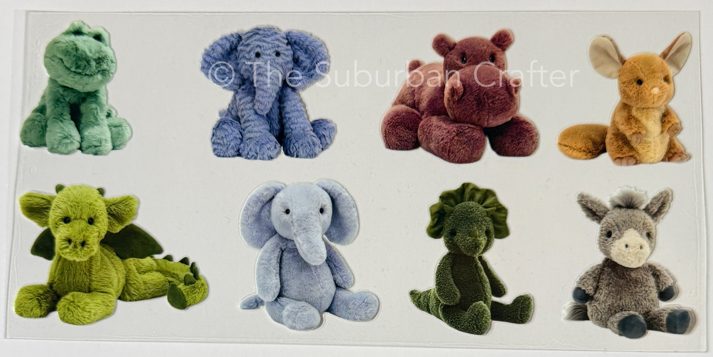 UV DTF Stuffed animals