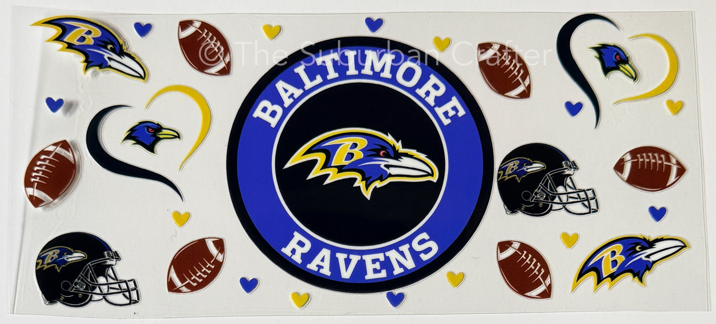UV DTF Ravens