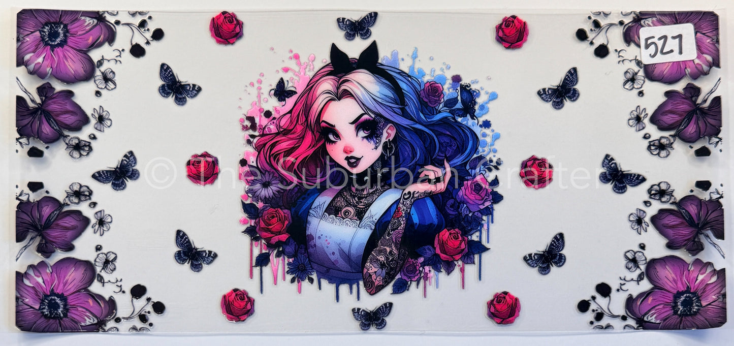 UV DTF Tattooed Alice 2
