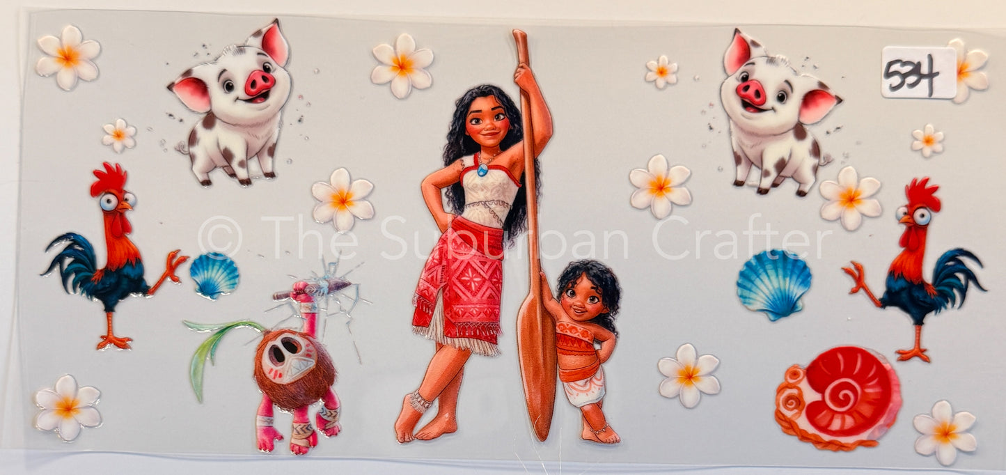 UV DTF Moana