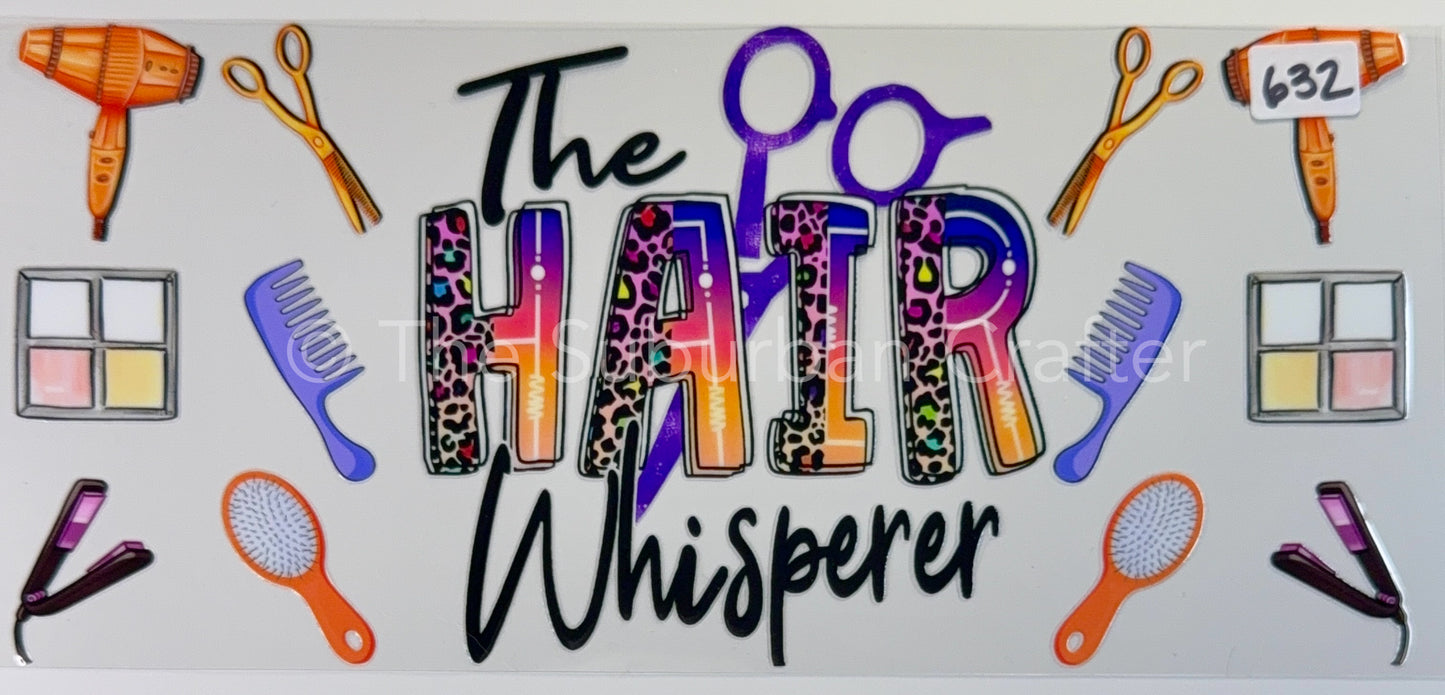 UV DTF The hair whisperer
