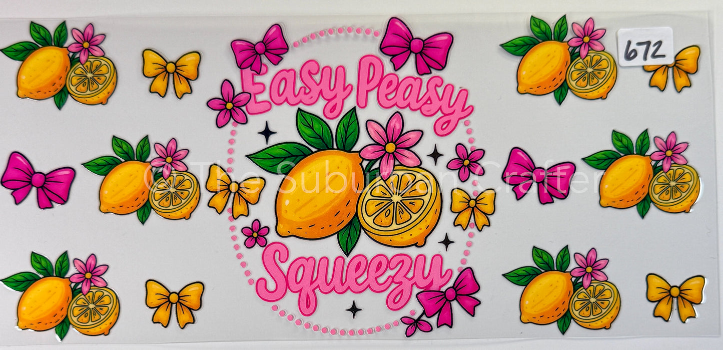UV DTF Easy peasy squeezy