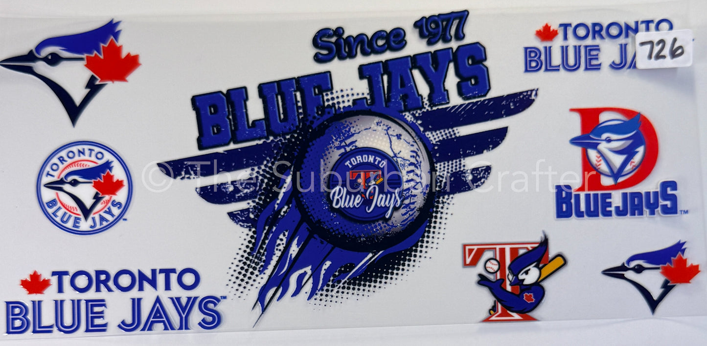 UV DTF Blue Jays