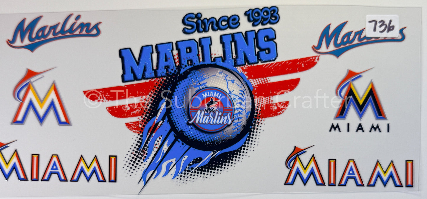 UV DTF Marlins