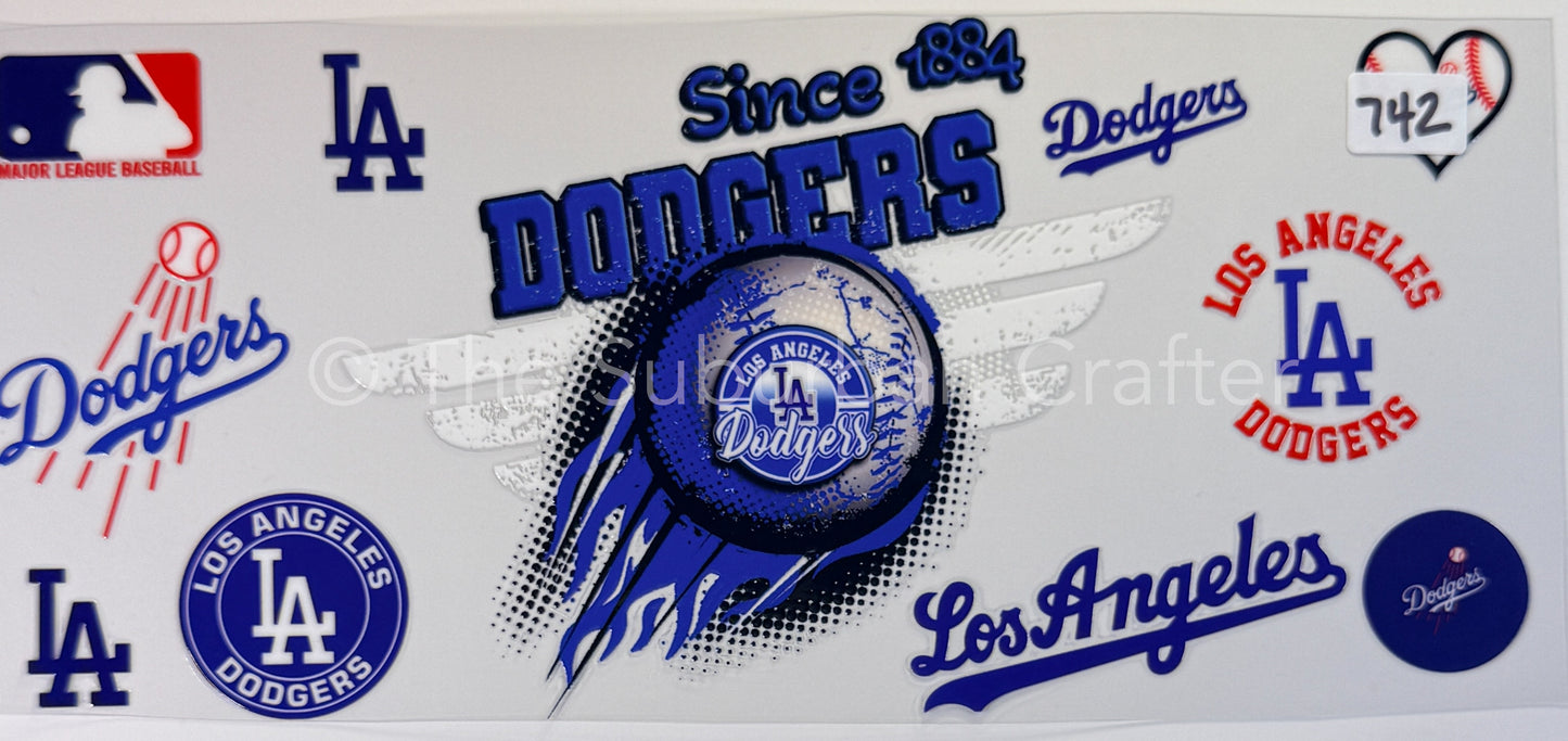 UV DTF Dodgers
