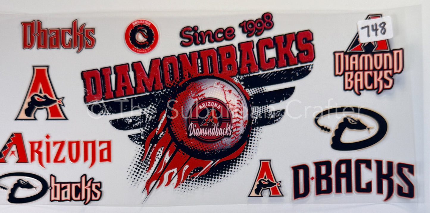 UV DTF Diamondbacks