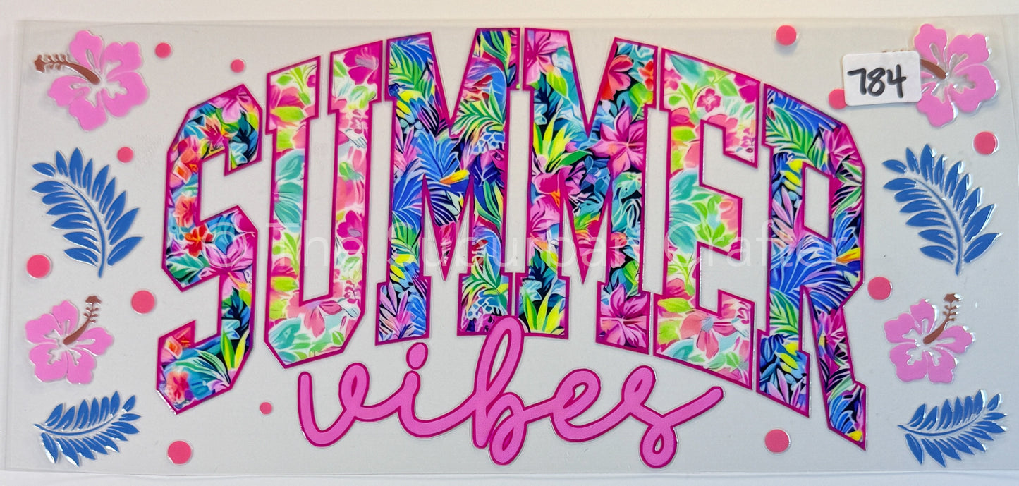 UV DTF Summer vibes