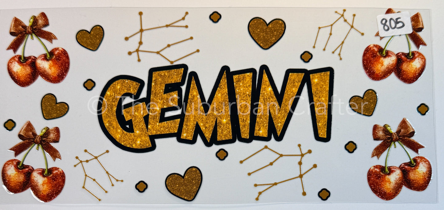 UV DTF Blingy Gemini