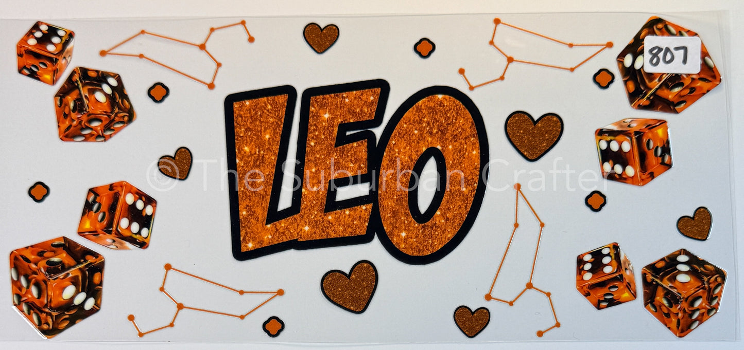 UV DTF Blingy Leo