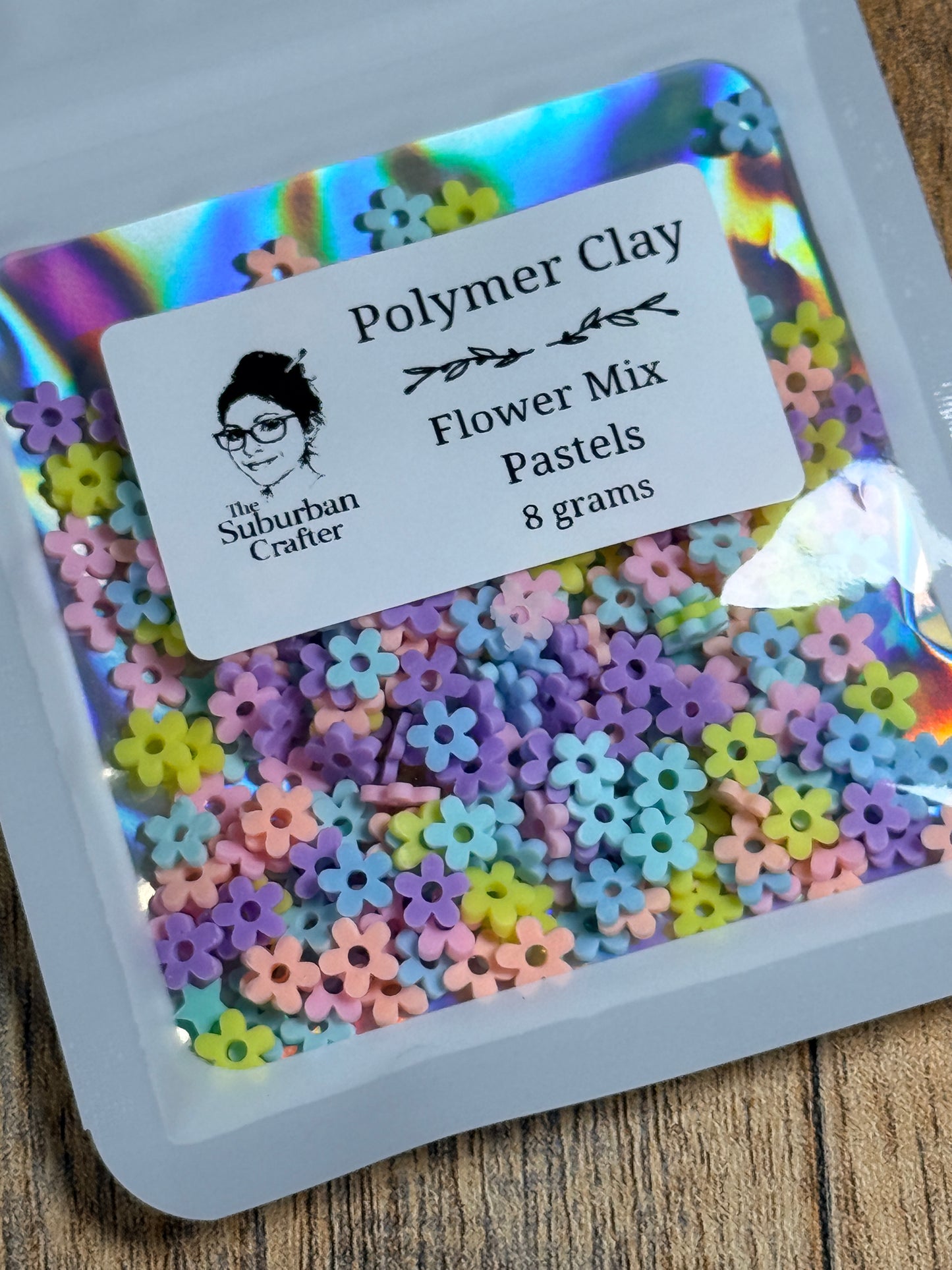 Polymer Clay Flower Mix Pastels