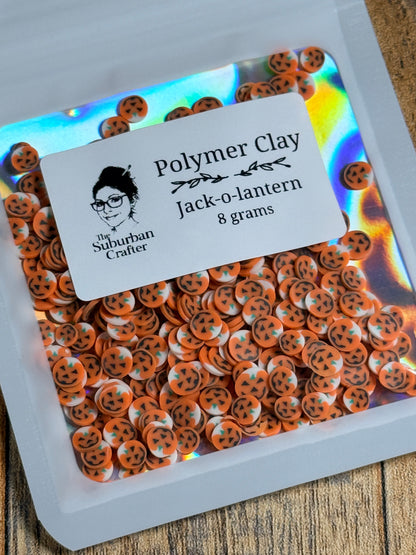 Polymer Clay Jack-O-Lantern