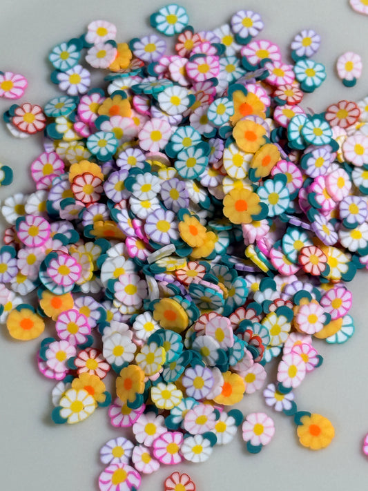 Polymer Clay Mixed Flowers
