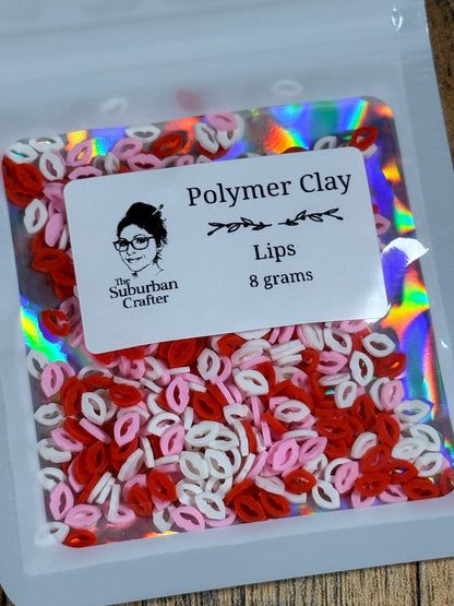 Polymer Clay Lips