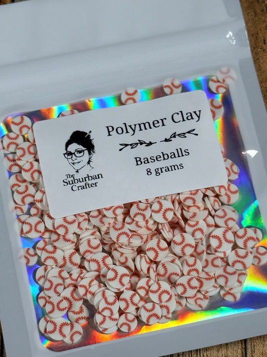 Polymer Clay Baseballs