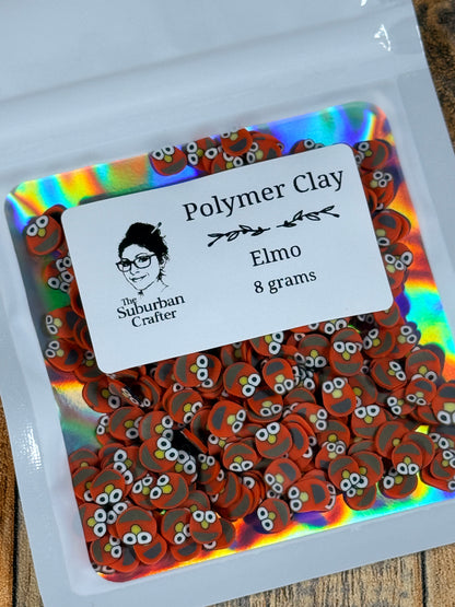 Polymer Clay Elmo