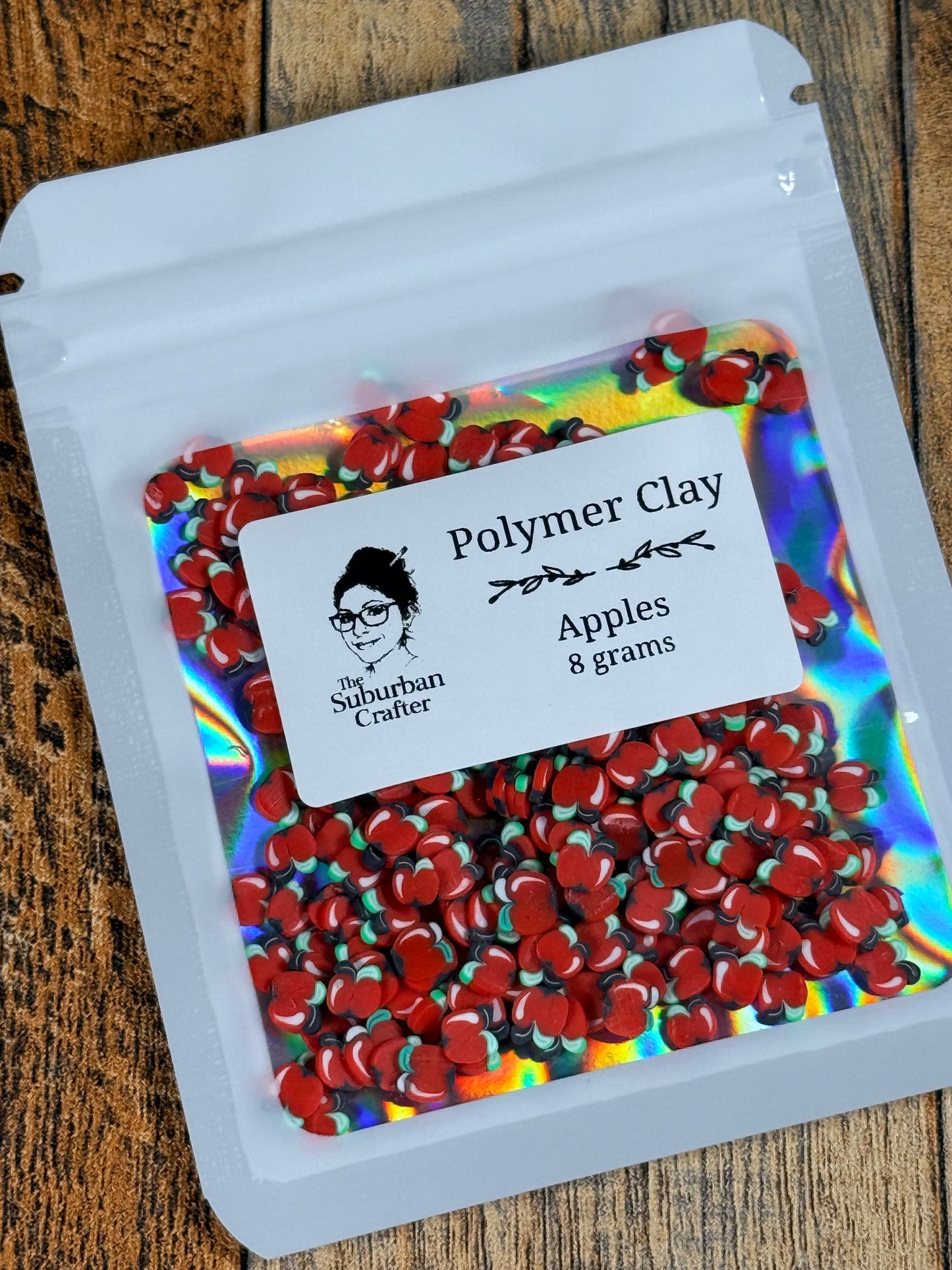 Polymer Clay Red Apple