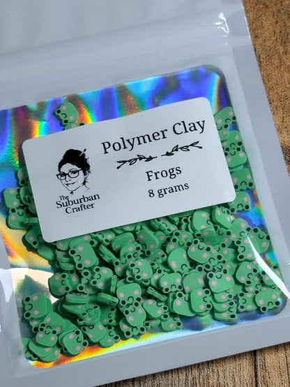 Polymer Clay Frogs