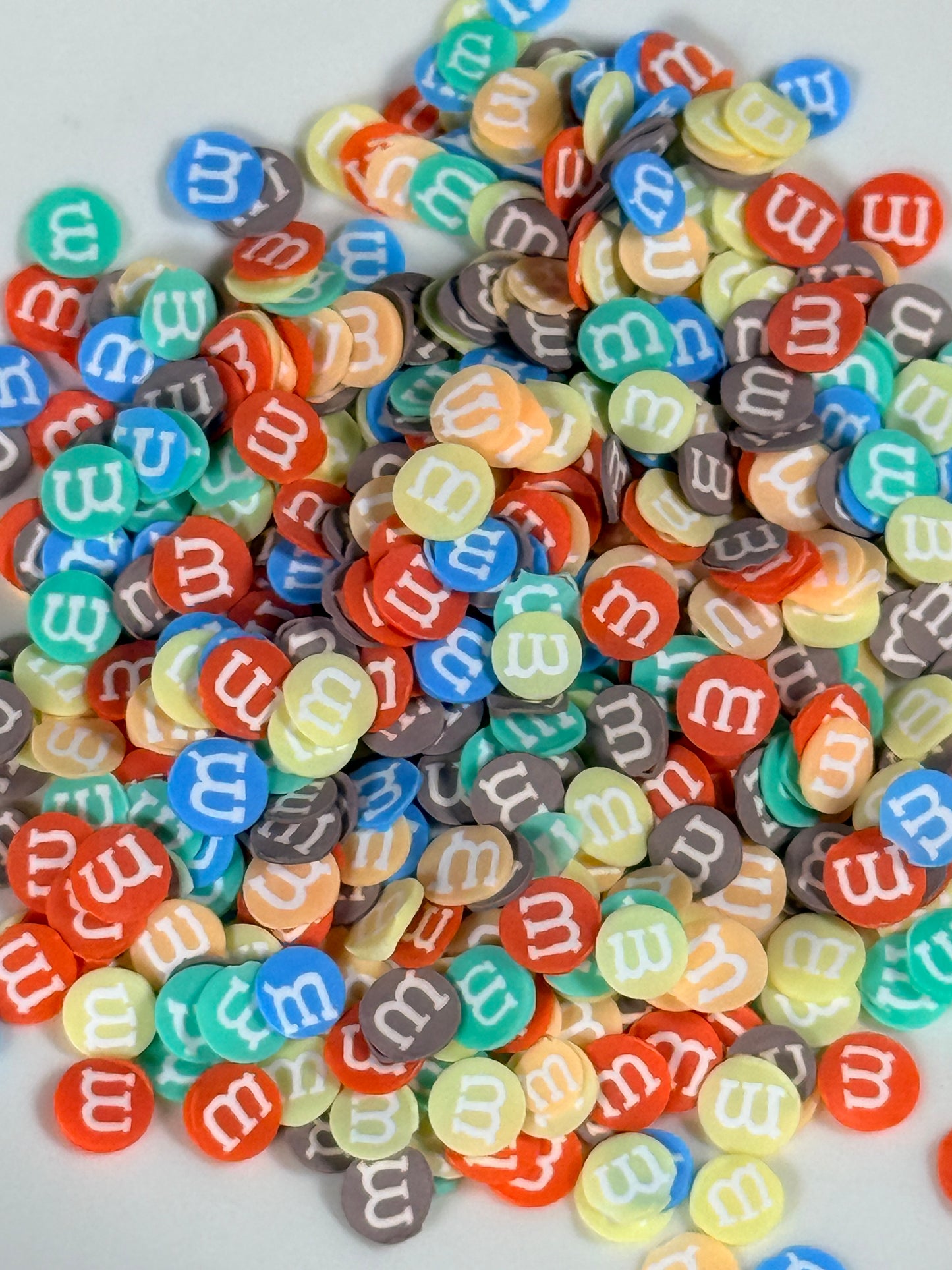 Polymer Clay M&Ms Neutral