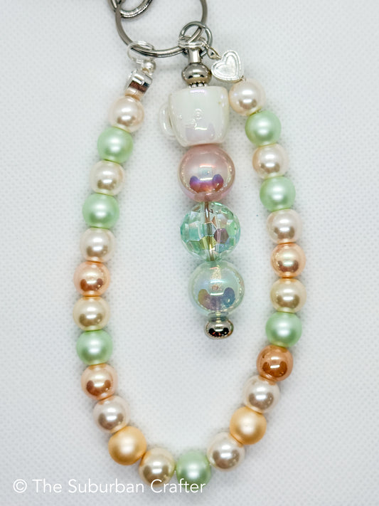 Glass Beaded Keychain/ Bag chains