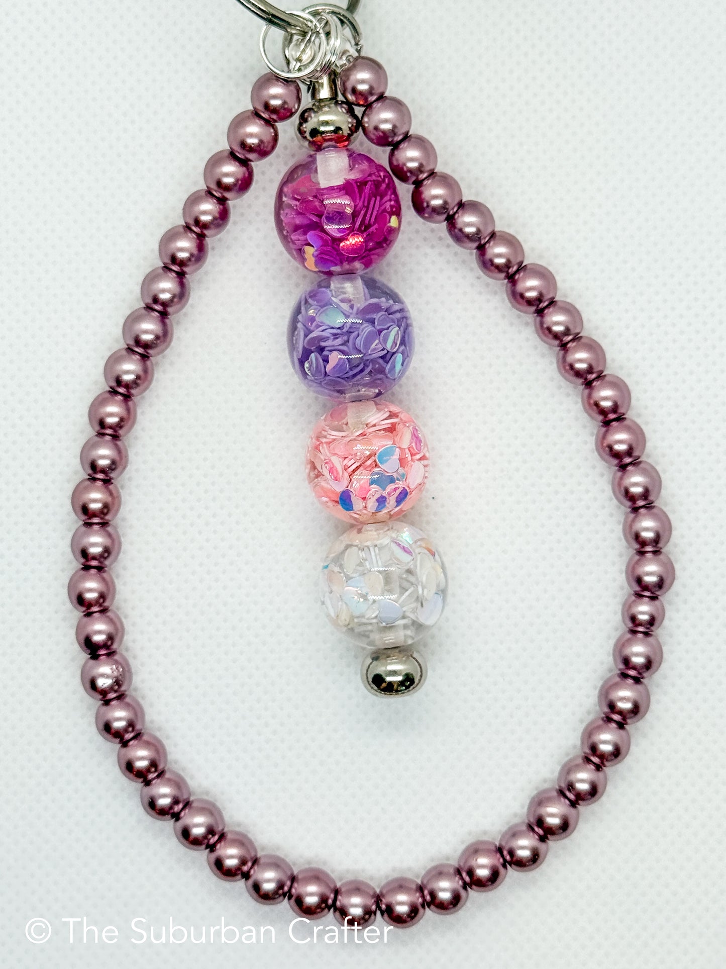 Glass Beaded Keychain/ Bag chains