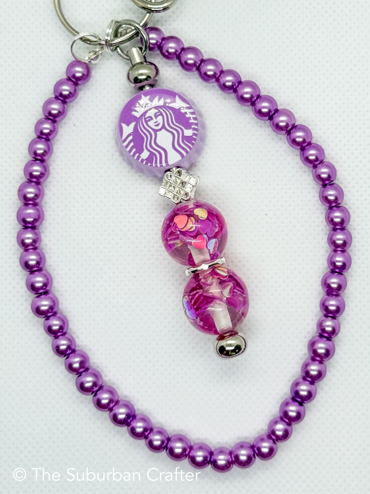 Glass Beaded Keychain/ Bag chains