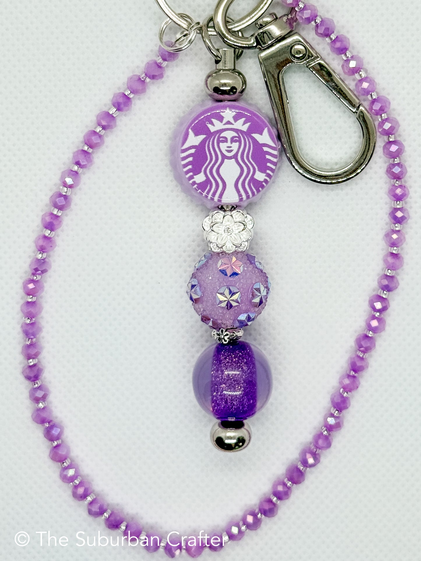 Glass Beaded Keychain/ Bag chains