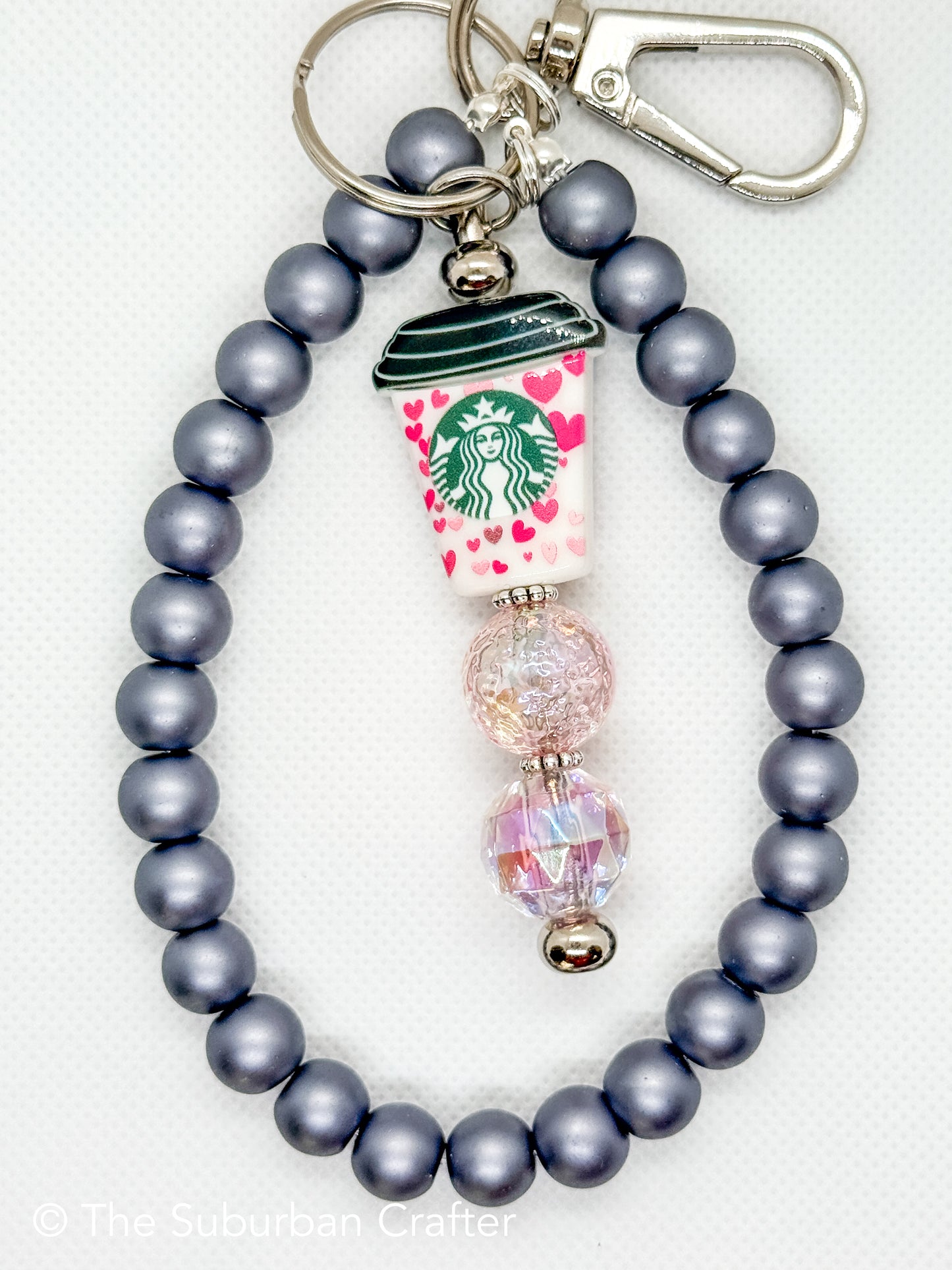 Glass Beaded Keychain/ Bag chains