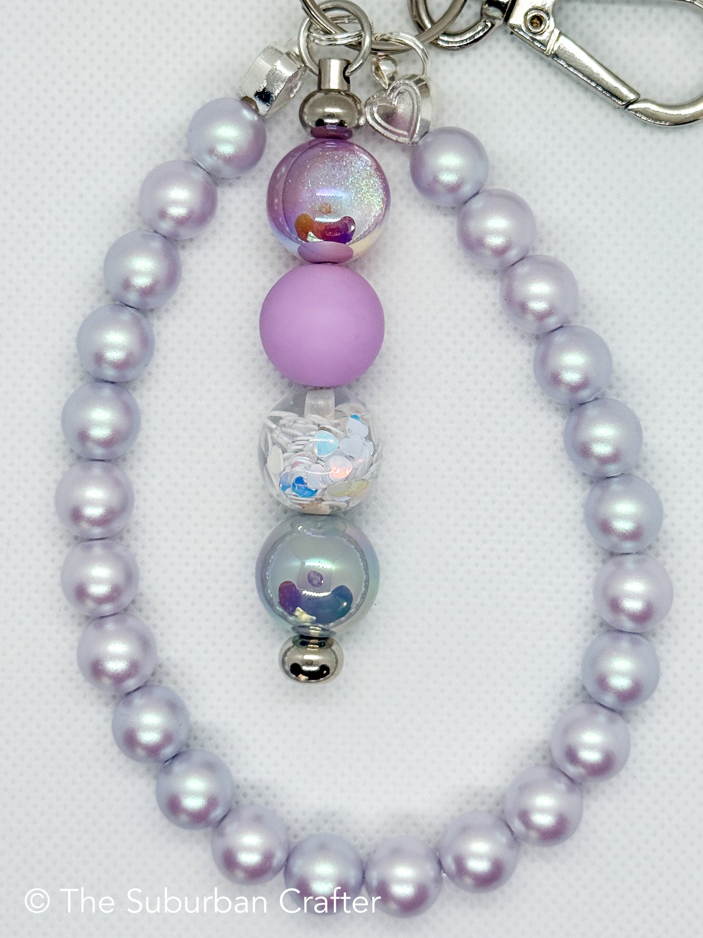 Glass Beaded Keychain/ Bag chains