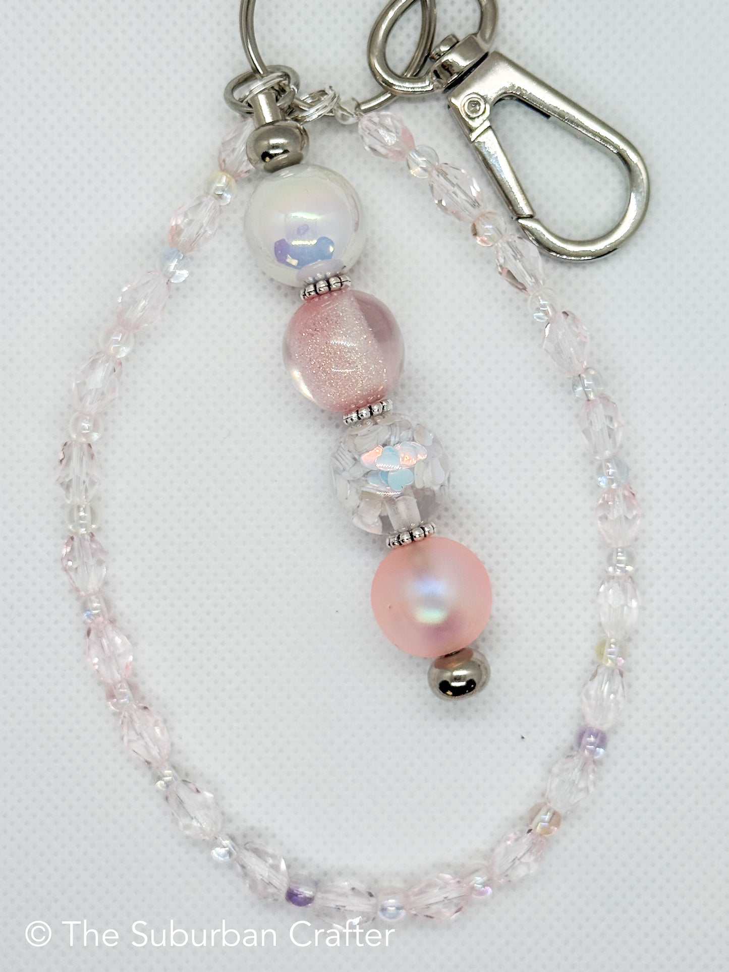 Glass Beaded Keychain/ Bag chains