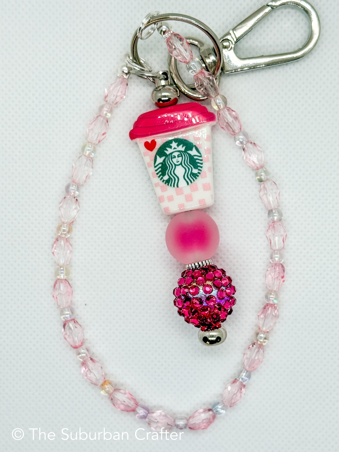 Glass Beaded Keychain/ Bag chains