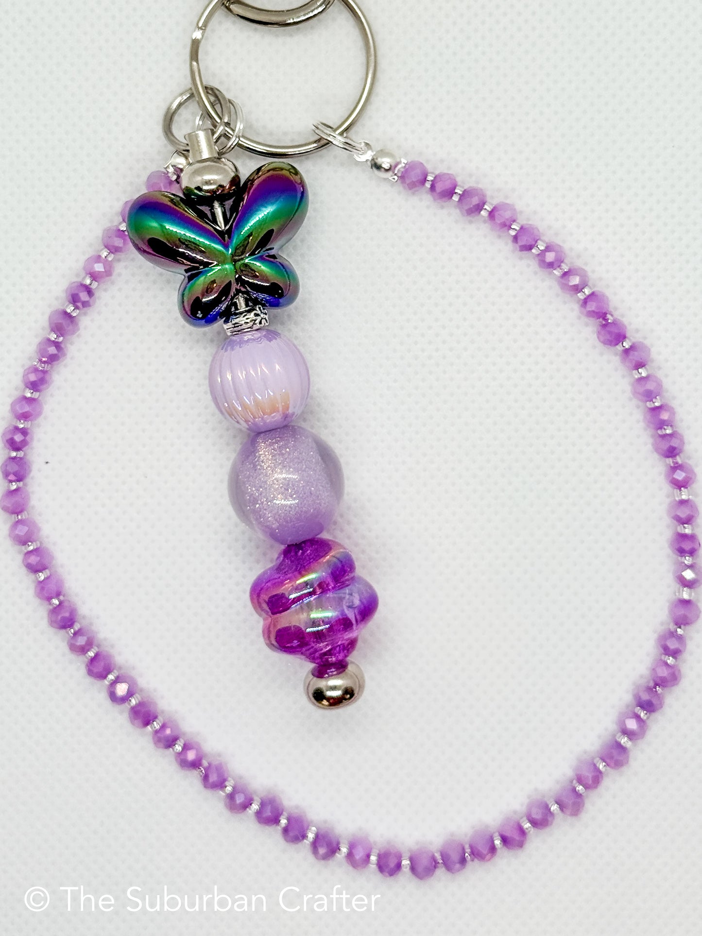Glass Beaded Keychain/ Bag chains