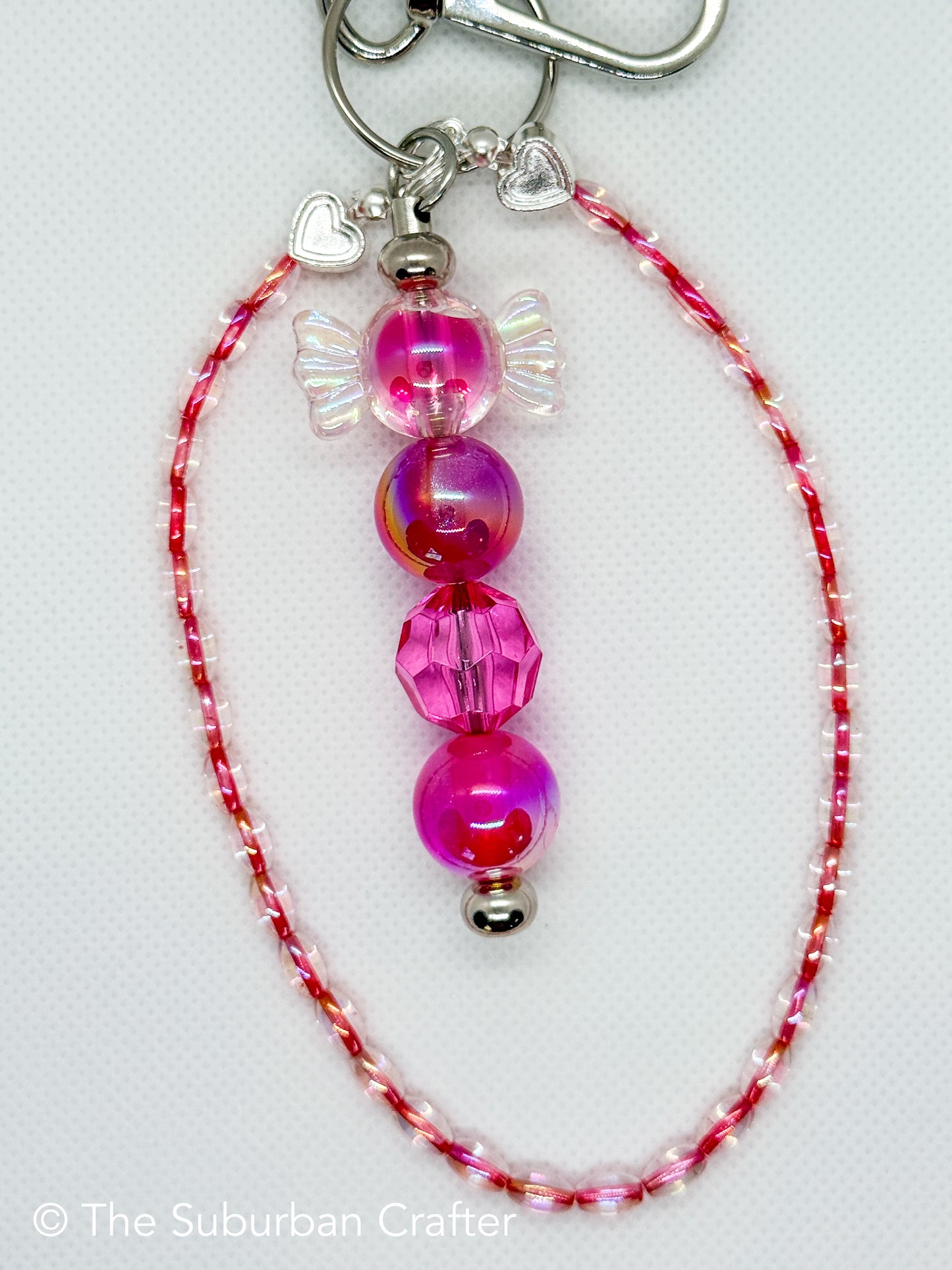 Glass Beaded Keychain/ Bag chains