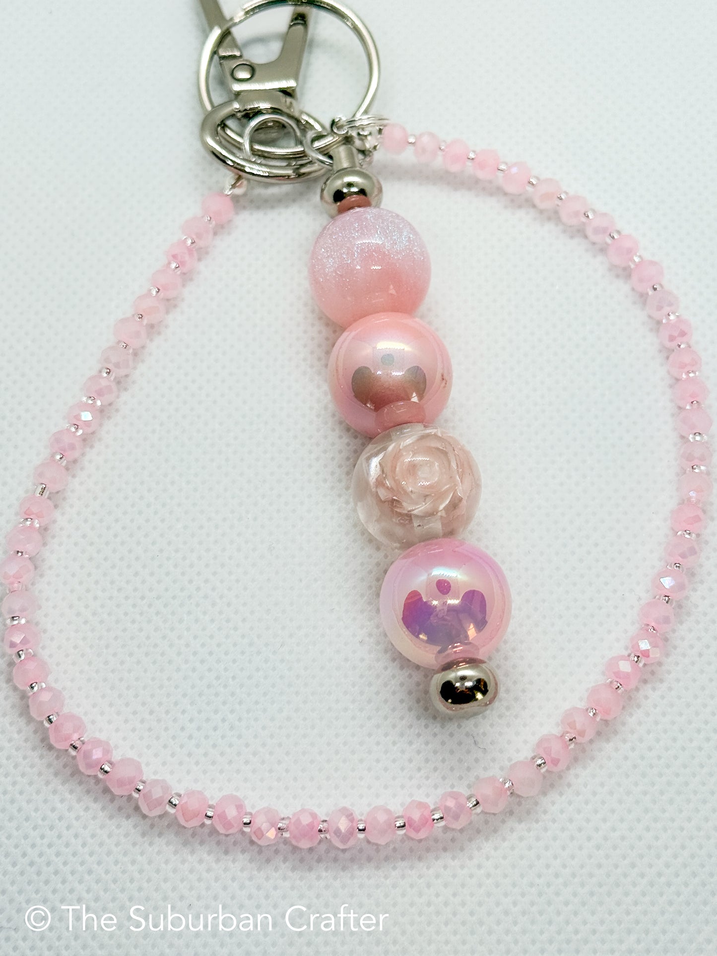 Glass Beaded Keychain/ Bag chains