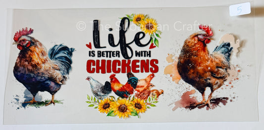 UV DTF Better with chickens