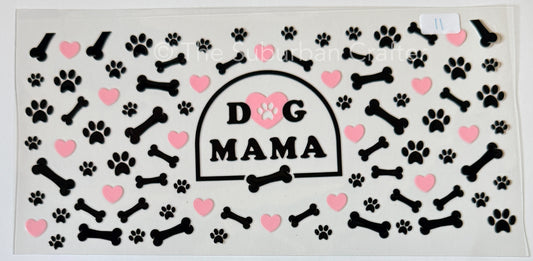 UV DTF Dog mama bones