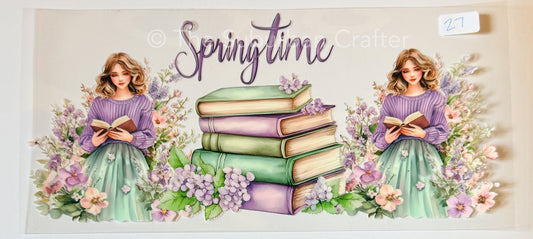 UV DTF Springtime books