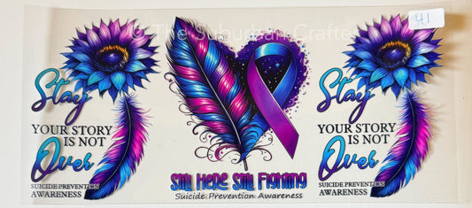 UV DTF Suicide prevention