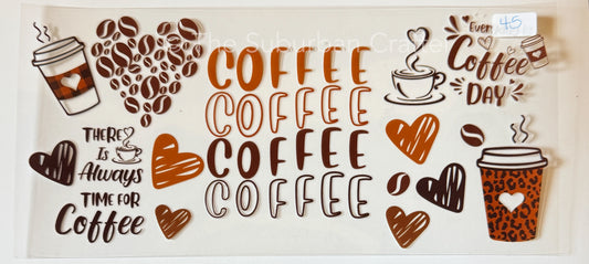 UV DTF Coffee day